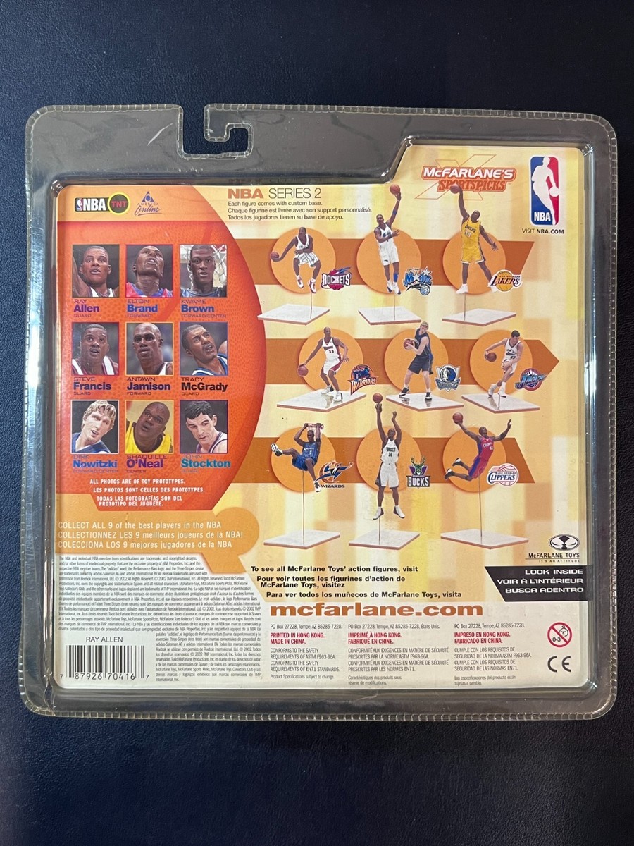 NBA McFarlane's Sports Picks Series 2 Milwaukee Bucks Ray Allen