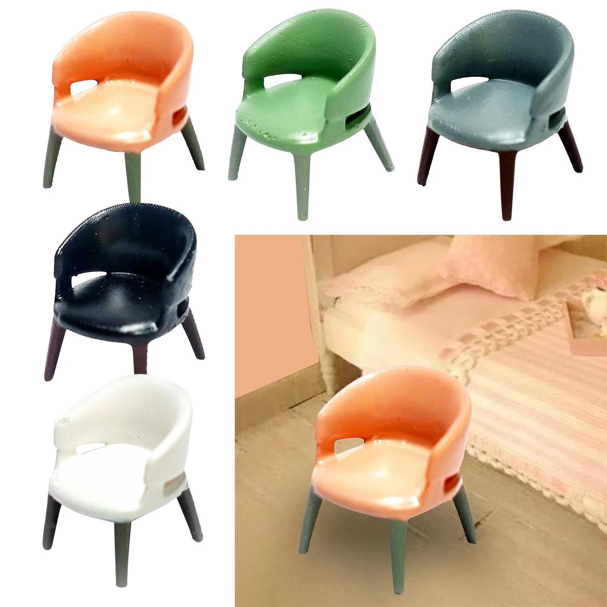 Decorative miniature cheap chairs