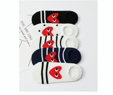 5 Pairs Spring Summer Children Socks Kids Cartoon Socks Random Color 