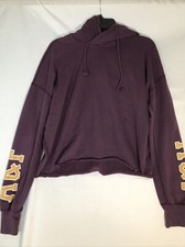 Abercrombie  Fitch Hoodie/Women  s Size M/Burgundy/Logo on Sleeves 