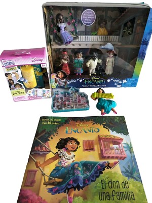 Disney Encanto set-Journal w accessories New sealed in Box storybook-Mirabel toy