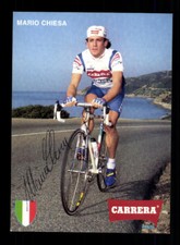 Mario Chiesa Autogrammkarte Original Signiert Radfahren + A 200426