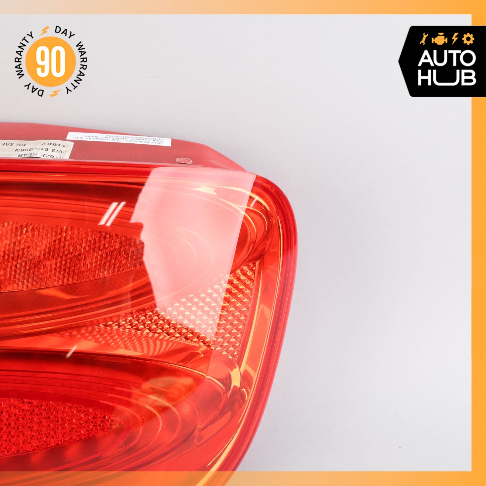 12-13 Bentley Continental GTC GT Right Passenger LED Tail Light Lamp OEM 71k