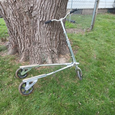その他 TRIKKE8 3CV Trikke T8 3CV Aluminum Adult 3 Wheel Carver Scooter Foldable w