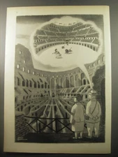 1950 Cartoon by Chas Addams - Colosseum