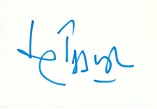 Jean-Claude Pascal Autogramm signed 10x15 cm Karteikarte