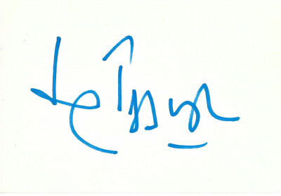 Jean-Claude Pascal Autogramm signed 10x15 cm Karteikarte