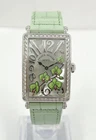Franck Muller Long Island 952 QZ REL MOP BC VE ORC D Steel Diamond Quartz Watch