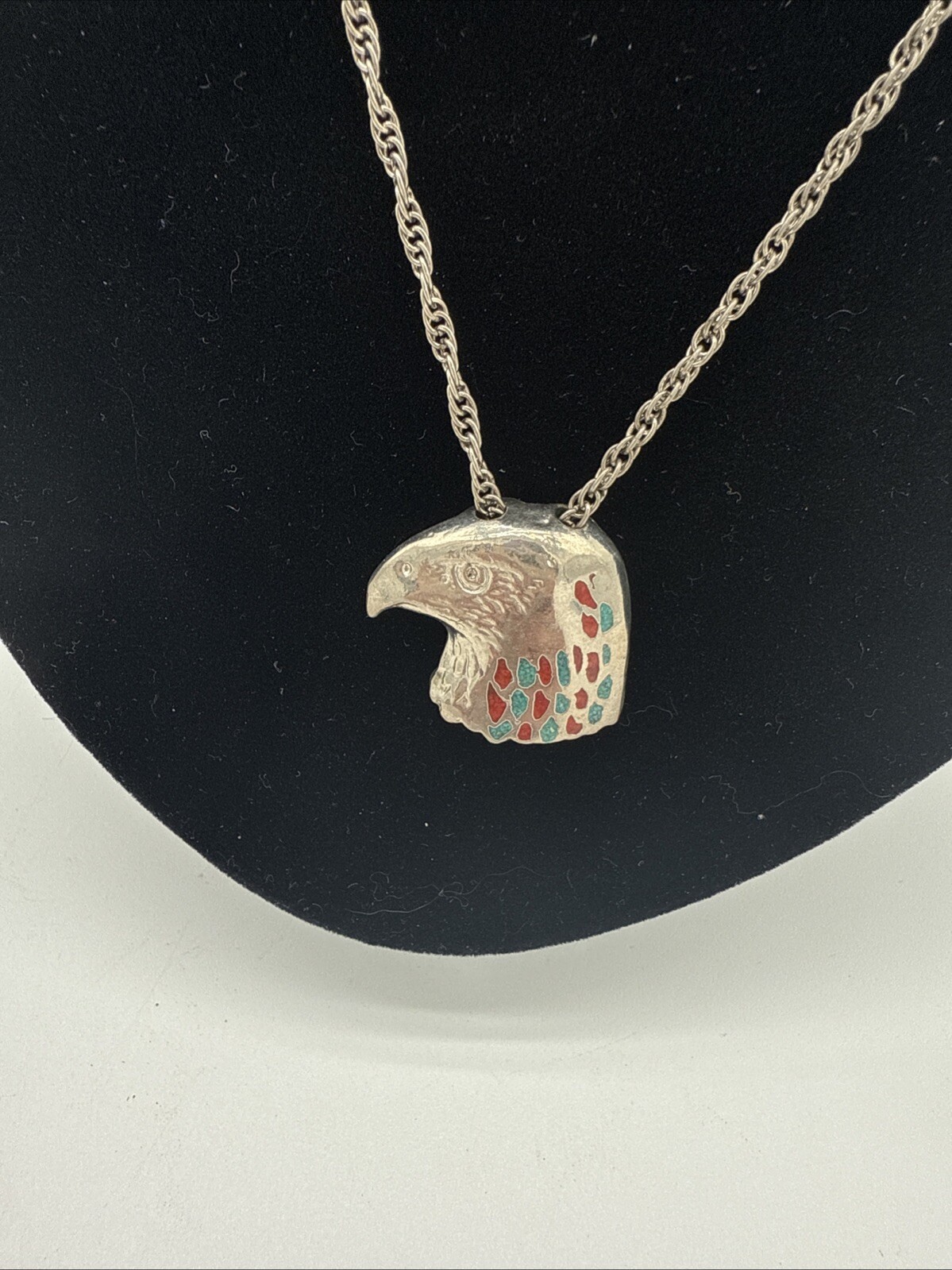 Eagle Head Necklace 8.5