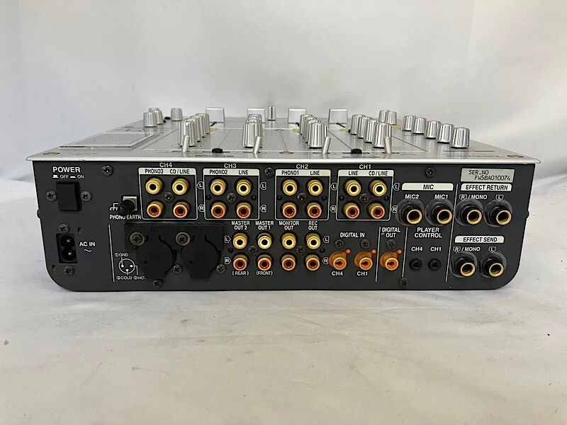 TECHNICS SH-MZ1200-S Silver Professional DJ Mixer 4-channel Digital 1200 F/S - Image 4 of 4