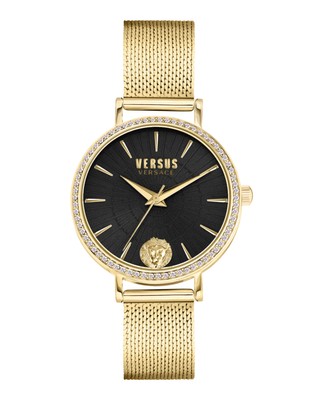 Versus Versace Womens Mar Vista Crystal  34mm Bracelet Fashion Watch