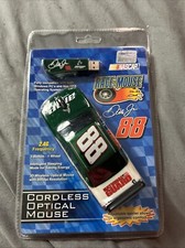 Nascar Dale Earnhardt Jr. 88 Cordless Optical Race Mouse NIP Amp National Guard