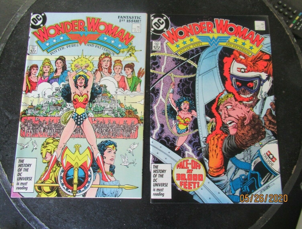 DC Comics WONDER WOMAN #1 #2 2nd Series