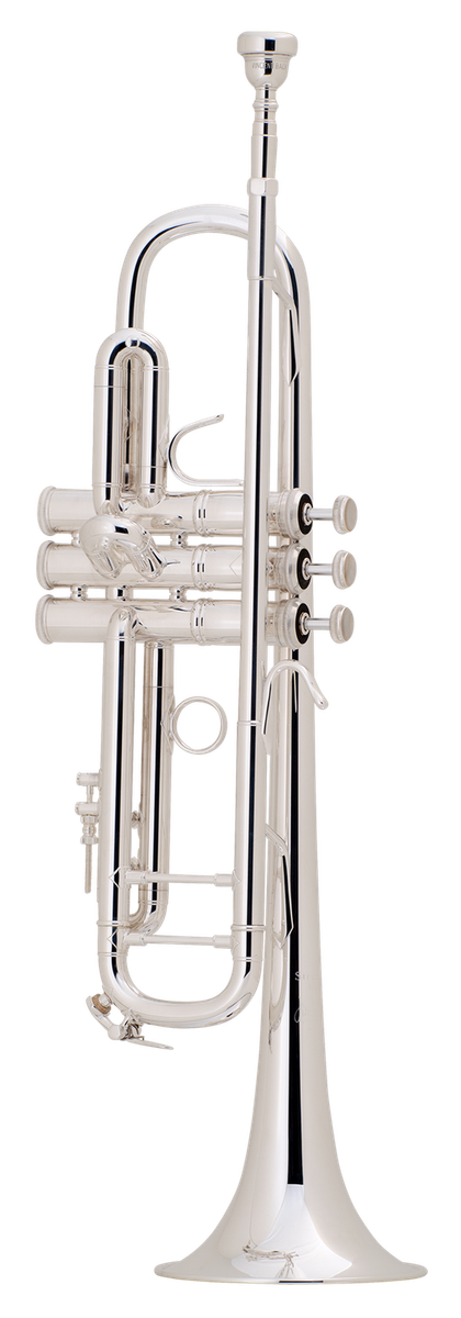 Bach Stradivarius Model 180S37 Trumpet Silver Plated Finish FREE