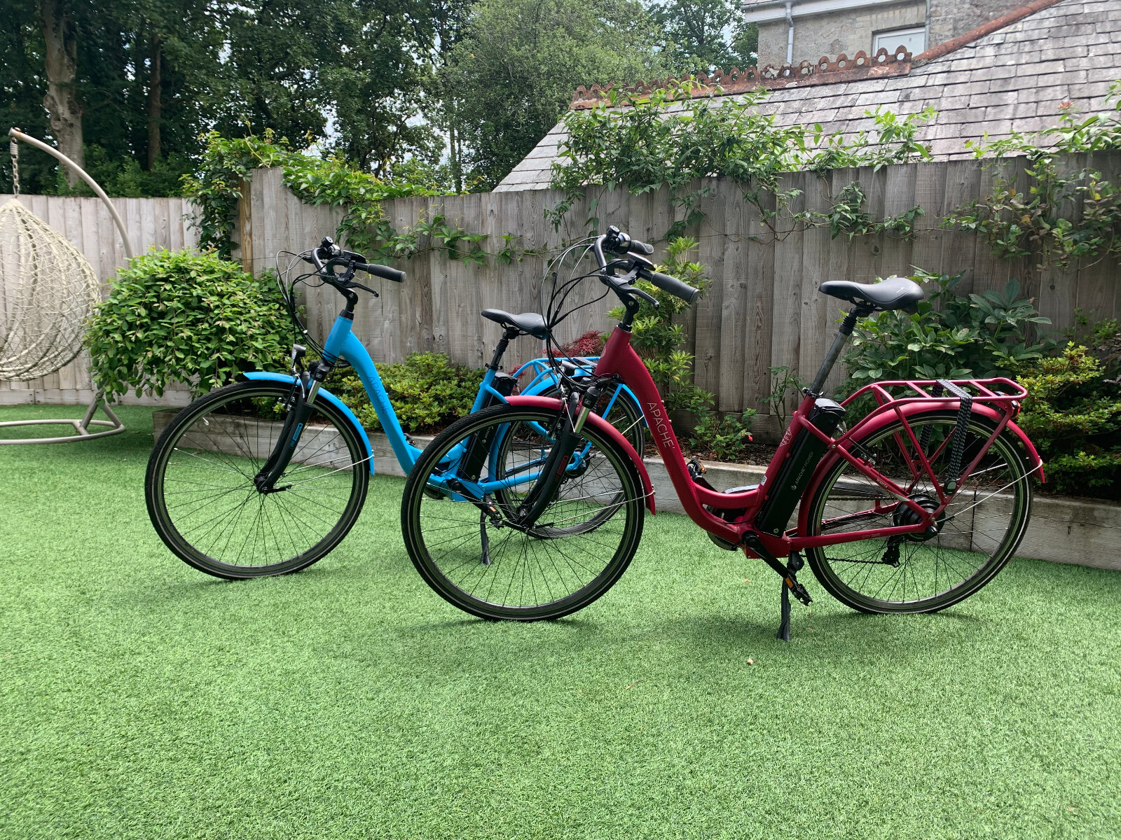 Electric Bike Red Apache Wakita Step Through Hybrid eBay