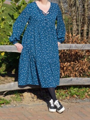 Sussex Näherin Schnittmuster Petworth Kleid Damen UK Größe 8 bis 22