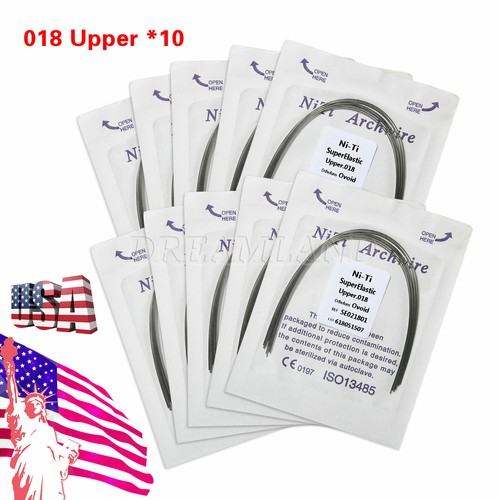 Dental Orthos Super Elastic Niti Arch Wire Round Ovoid Form Archwire All size ns - Picture 16 of 19