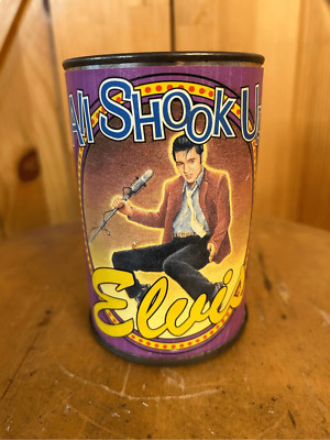 Vintage Dynmo Elvis Presley ALL SHOOK UP Can (8148) Read