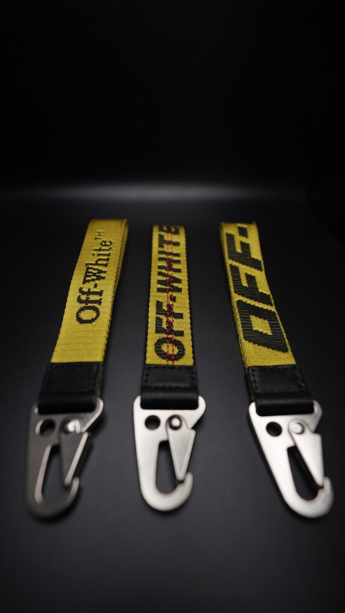 Off White Keychain 100% Authentic Created from Mini Industrial Off