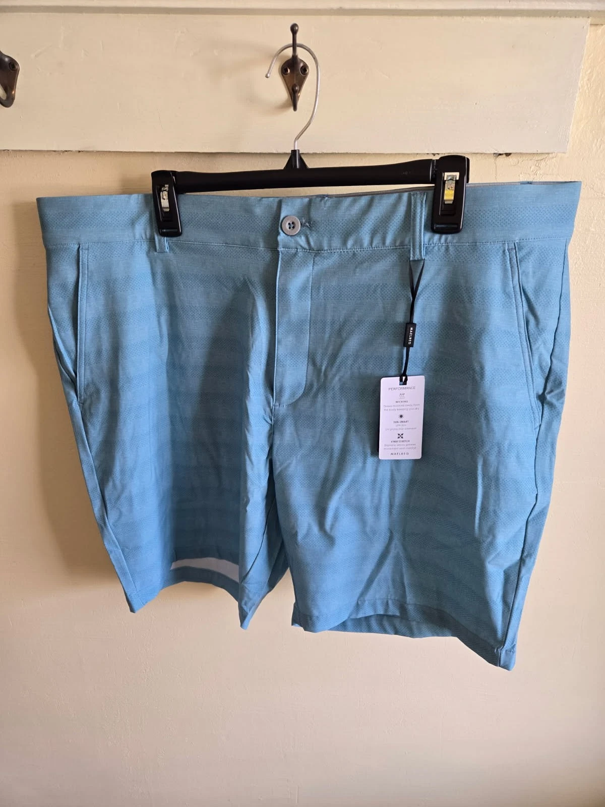 MAELREG ProFlex Golf Shorts Mens 40 UPF 30+ 4 Way Stretch NWT