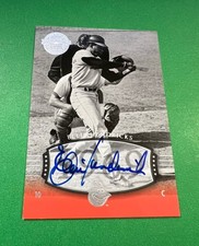 ELLIE HENDRICKS AUTOGRAPH - 2004 UPPER DECK TIMELESS TEAMS - 1969 ORIOLES