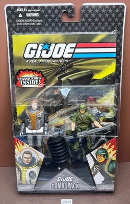 G.I. JOE Deep Six and SSGT. Rock 'N Roll Comic Two Pack 2008 Hasbro NEW