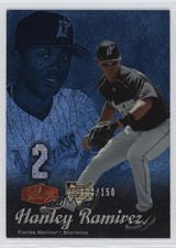 2006 Flair Showcase Legacy Blue 103/150 Hanley Ramirez #155 a8a