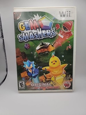 Gem Smashers (Nintendo Wii, 2011) used, tested, works! CIB!