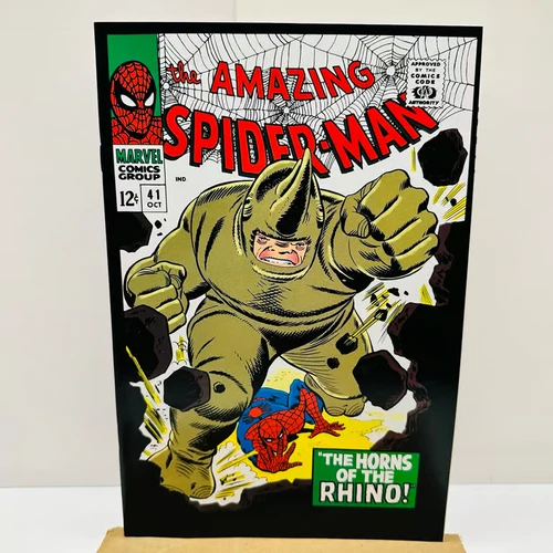 Amazing Spider-Man #41 (Vol. 1 Marvel Comics 1966) John Romita Sr. Cover Art NM-