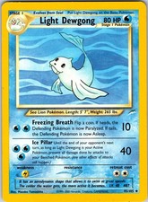 Light Dewgong 045/105 Neo Destiny Pokemon LP Unlimited