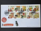 GB 2012 FIRST DAY COVER "COMICS" DUNDEE POSTMARK NO ADDRESS