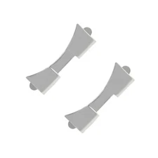 22MM END PIECE LINK WATCH BAND FOR BREITLING SUPER OCEAN CHRONOMAT BENTLEY SHINY