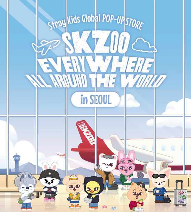 In Hand) Stray Kids SKZOO EVERYWHERE ALL AROUND THE WORLD in SEOUL