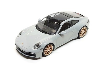 Minichamps 1:18 Porsche 911 Carrera 4S (992) in Chalk | eBay