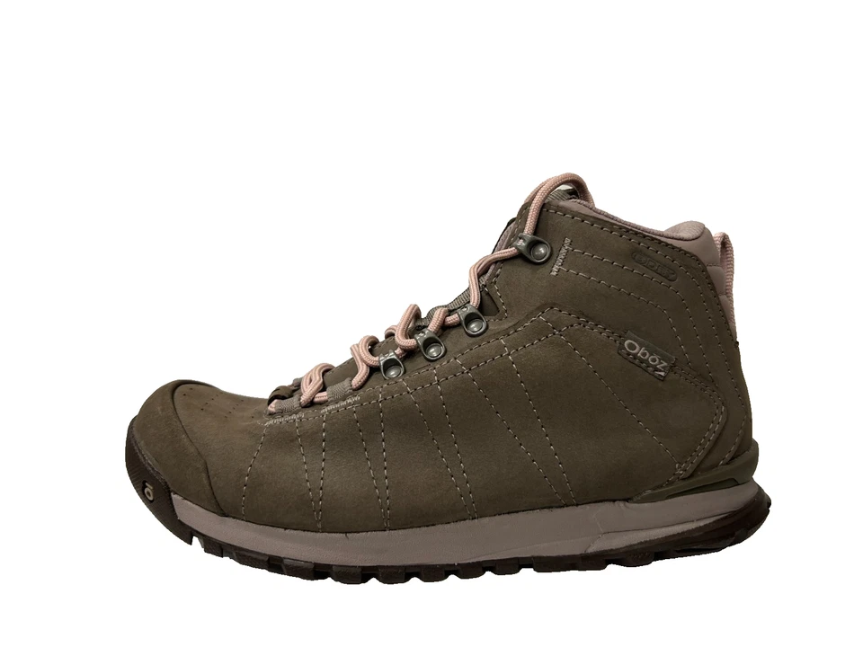 OBOZ Bozeman Leder Wasserfest Wanderstiefel Damen UK 5.5 US 8 Eu 38.5 Ref 6672-
