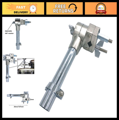 Adjustable Tom Drum Mount Clamp Holder for Cymbal Stand & Hi-Hat - Percussion Pa
