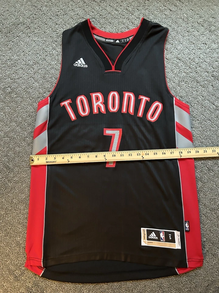 Подлинный Adidas Toronto Raptors Swingman Джерси мужской маленький S черный Kyle Lowry - Изображение 3 из 4