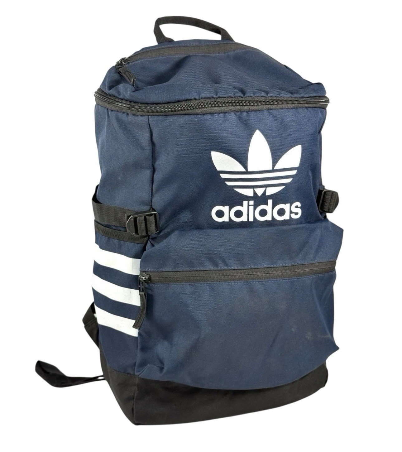 Adidas Original Classic Zip Top Backpack Laptop 3… - image 1