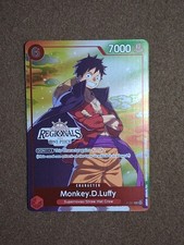 Monkey.D.Luffy [Finalist] P-001 One Piece Promotion Cards for sale