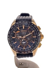 SEIKO Solar Watch Analog Rubber BLK BLK SBXB055 8X53 0AC0 2