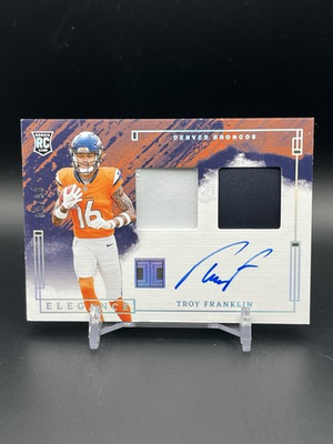 #ad 2024 Impeccable Elégance Rookie Autographs TROY FRANKLIN 50 RC #RHP TFN Denver $52.00