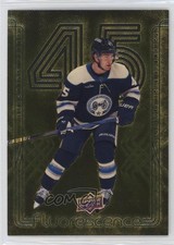 2024-25 Upper Deck Series 2 Fluorescence Gold 134/150 Gavin Brindley #F-44 v0q