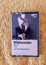 SLIDE IT IN by WHITESNAKE CASSETTE TAPE 1990, Geffen VINTAGE Heavey ROCK Ex.