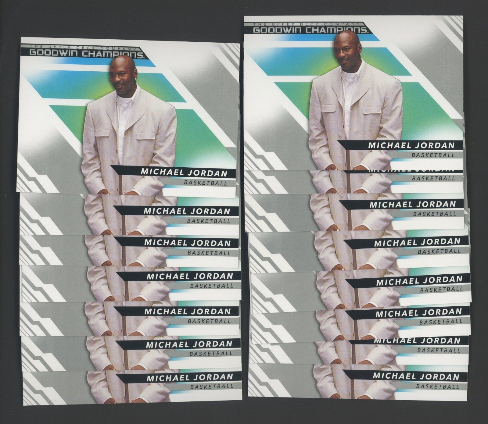 (30) 2022 Upper Deck Goodwin Champions #61 Michael Jordan Bulls LOTPROBSTEIN is actively accepting consignments !!