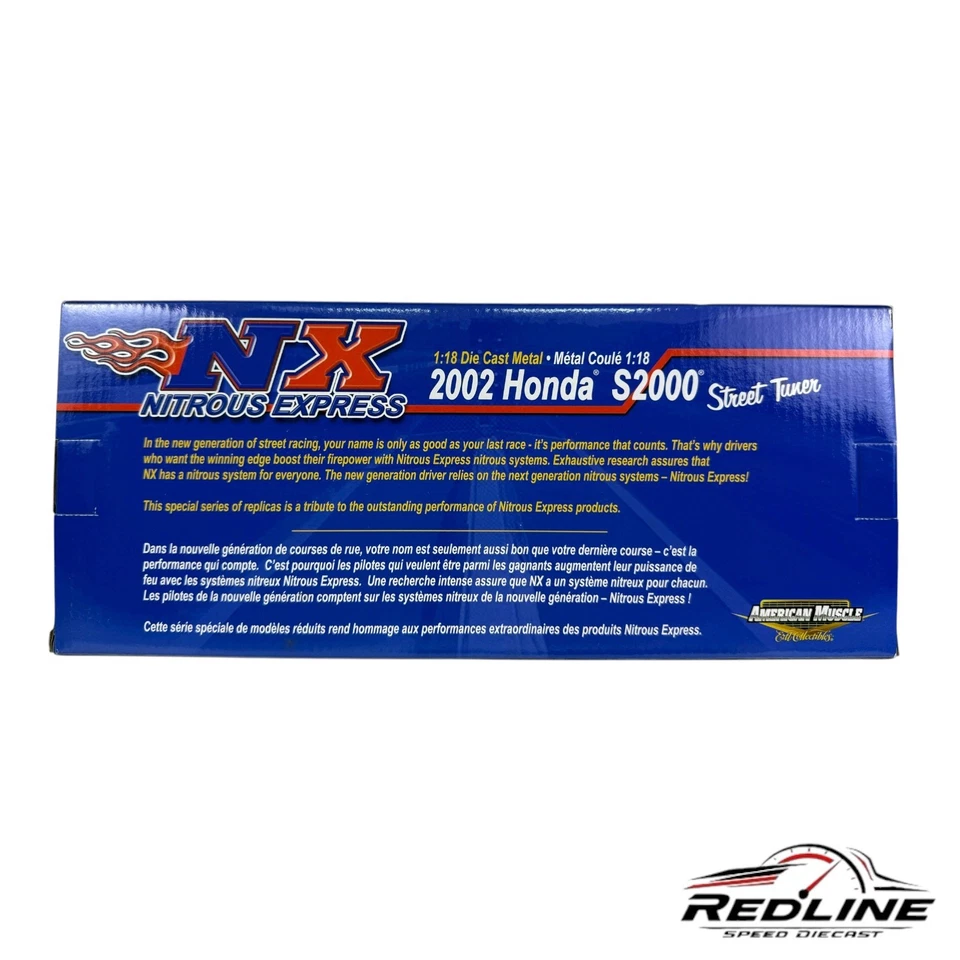 🎌🎌Ertl American Muscle 2002 Honda S2000 Street Tuner 1:18 B3🎌🎌 Foto 4 de 4
