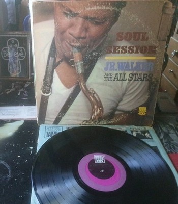 Jr. Walker & All Stars Soul Sessions   (VG+)   SANTA MARIA  1st Press'66  SM 702