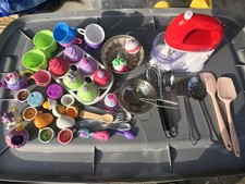 Play food set, baking set, mixer, cooking items