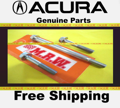 2004 ACURA RSX oem ALTERNATOR BOLT 3 BOLTS ENGINE MOTOR BRACKET TYPE-S SET 04 OE