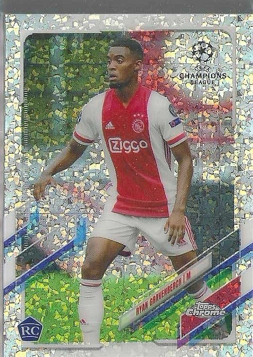 2020-21 Topps Chrome UEFA Champions League: Speckle #98 Ryan Gravenberch