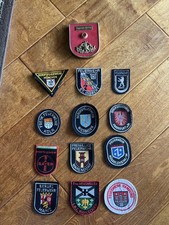 GERMANY FIRE RESCUE FIREFIGHTING PATCH - LOT COLLECTION 12 PATCHES plus more